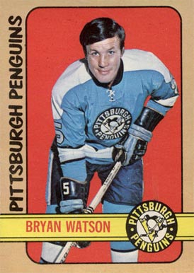 1972 O-Pee-Chee Bryan Watson #90 Hockey Card