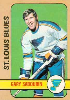 1972 O-Pee-Chee Gary Sabourin #91 Hockey Card