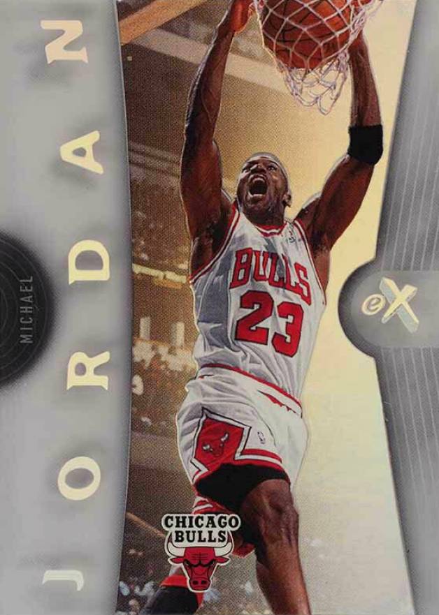 2006 Fleer E-X Michael Jordan #4 Basketball Card