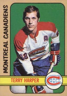 1972 Topps Terry Harper #119 Hockey Card