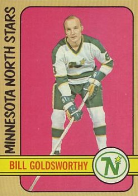 1972 Topps Bill Goldsworthy #115 Hockey Card