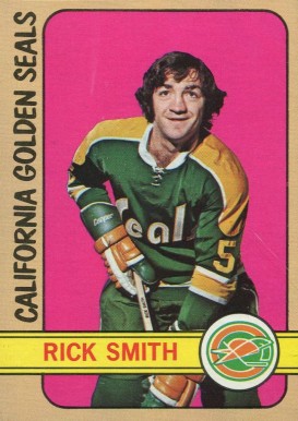 1972 Topps Rick Smith #34 Hockey Card