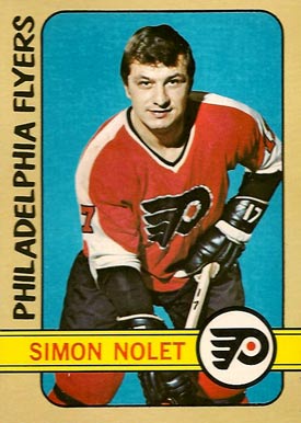 1972 Topps Simon Nolet #26 Hockey Card