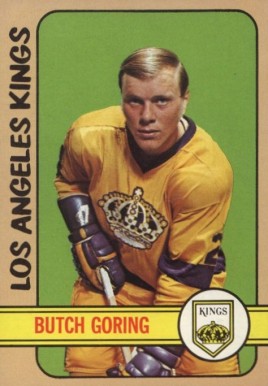 1972 Topps Butch Goring #72 Hockey Card