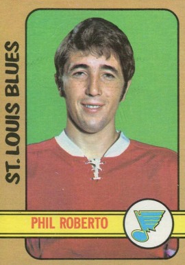 1972 Topps Phil Roberto #52 Hockey Card
