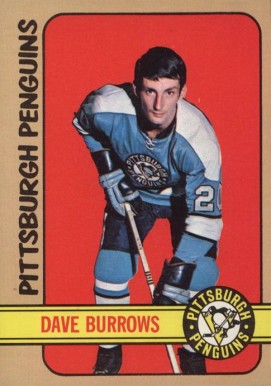 1972 Topps Dave Burrows #82 Hockey - VCP Price Guide