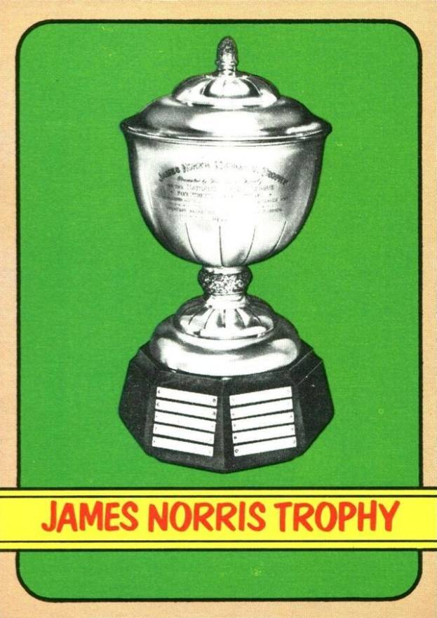 1972 Topps James Norris Trophy #172 Hockey Card