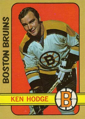 1972 Topps Ken Hodge #166 Hockey Card
