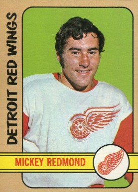 1972 Topps Mickey Redmond #155 Hockey Card