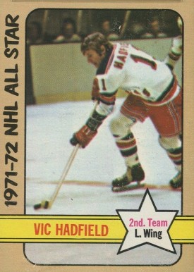 1972 Topps Vic Hadfield #132 Hockey Card