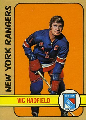 1972 Topps Vic Hadfield #110 Hockey Card