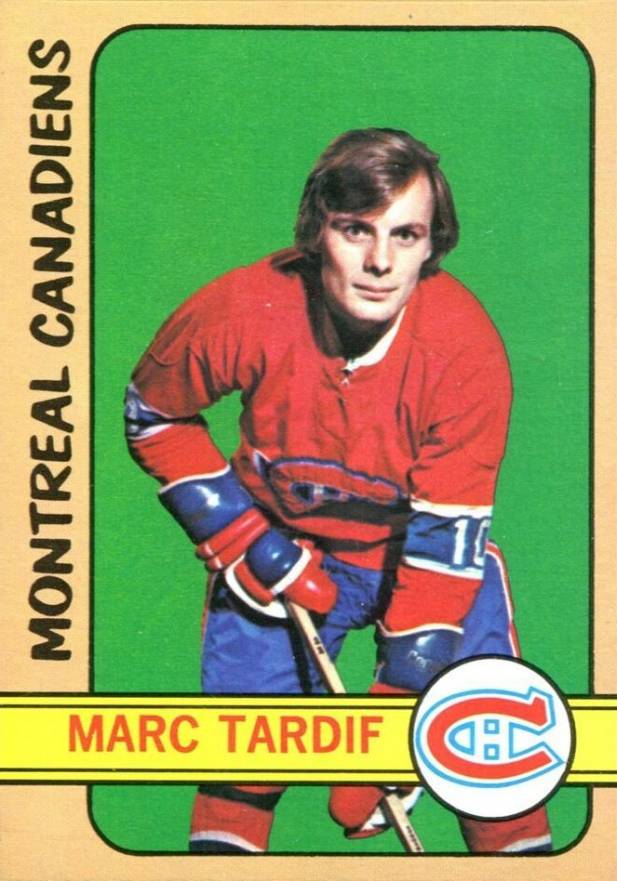 1972 Topps Marc Tardif #105 Hockey Card