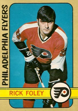 1972 Topps Rick Foley #98 Hockey Card