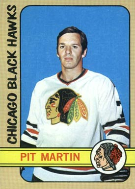 1972 Topps Pit Martin #99 Hockey Card