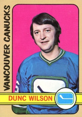 1972 Topps Dunc Wilson #91 Hockey Card