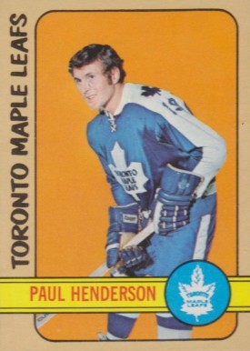 1972 Topps Paul Henderson #73 Hockey Card
