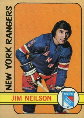 1972 Topps Jim Neilson #66 Hockey Card