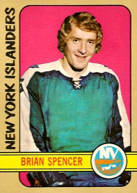 1972 Topps Brian Spencer #53 Hockey Card