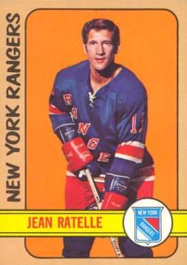 1972 Topps Jean Ratelle #50 Hockey Card