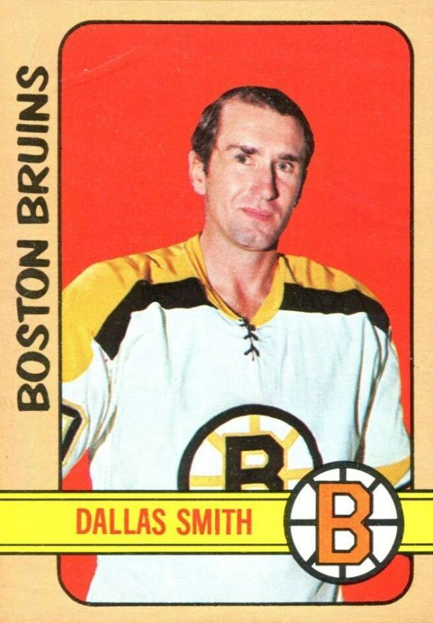 1972 Topps Dallas Smith #45 Hockey Card