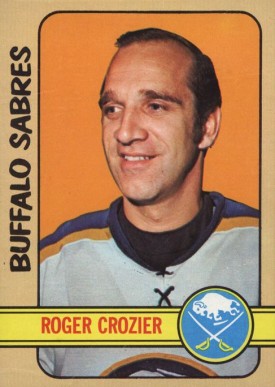1972 Topps Roger Crozier #31 Hockey Card