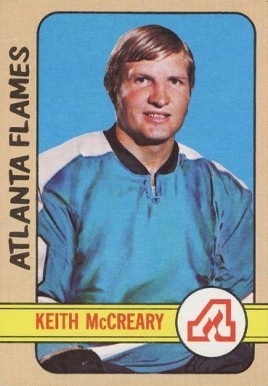 1972 Topps Keith McCreary #27 Hockey Card