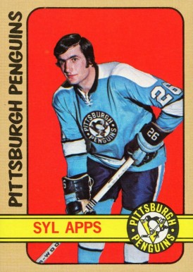 1972 Topps Syl Apps #11 Hockey Card