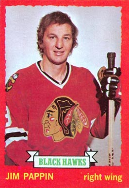 1973 O-Pee-Chee Jim Pappin #112 Hockey Card