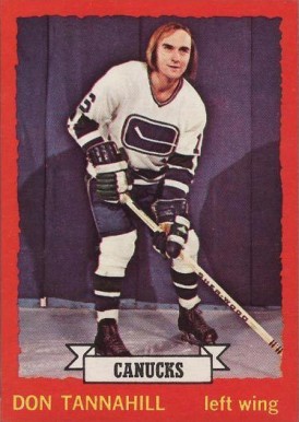 1973 O-Pee-Chee Don Tannahill #69 Hockey Card