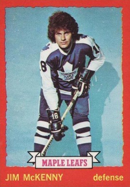 1973 O-Pee-Chee Jim McKenny #39 Hockey Card