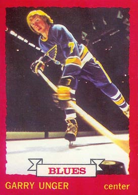 1973 O-Pee-Chee Garry Unger #15 Hockey Card