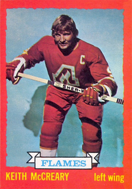 1973 O-Pee-Chee Keith McCreary #13 Hockey Card