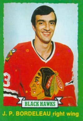 1973 O-Pee-Chee J.P. Bordeleau #258 Hockey Card