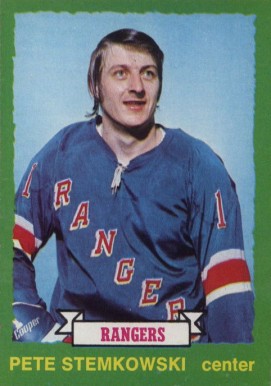 1973 O-Pee-Chee Pete Stemkowski #217 Hockey Card