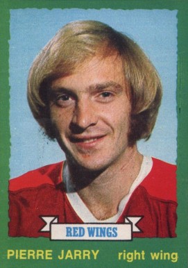 1973 O-Pee-Chee Pierre Jarry #186 Hockey Card