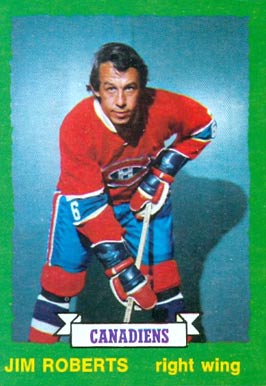 1973 O-Pee-Chee Jim Roberts #181 Hockey Card