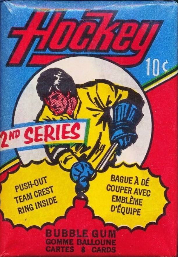 1973 O-Pee-Chee Wax Pack #WP Hockey Card