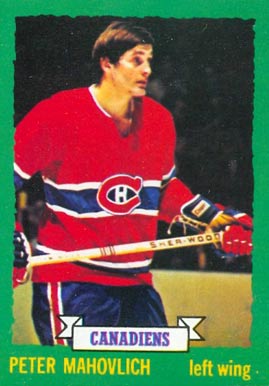 1973 O-Pee-Chee Peter Mahovlich #164 Hockey Card