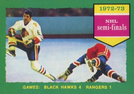 1973 O-Pee-Chee NHL Semi-Finals #196 Hockey Card