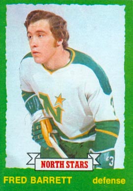1973 O-Pee-Chee Fred Barrett #264 Hockey Card