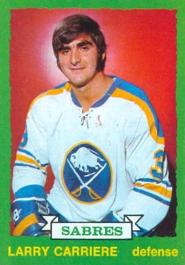 1973 O-Pee-Chee Larry Carriere #260 Hockey Card