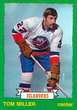 1973 O-Pee-Chee Tom Miller #249 Hockey Card
