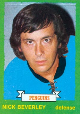 1973 O-Pee-Chee Nick Beverley #239 Hockey Card