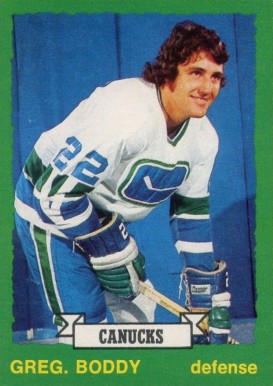 1973 O-Pee-Chee Gregg Boddy #235 Hockey Card