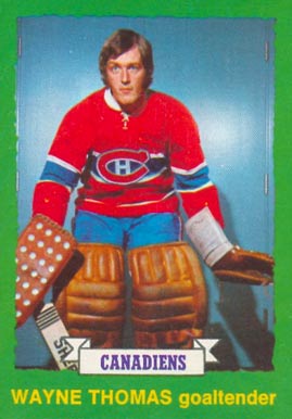 1973 O-Pee-Chee Wayne Thomas #221 Hockey Card