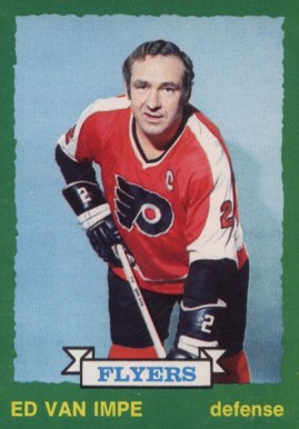1973 O-Pee-Chee Ed Van Impe #206 Hockey Card