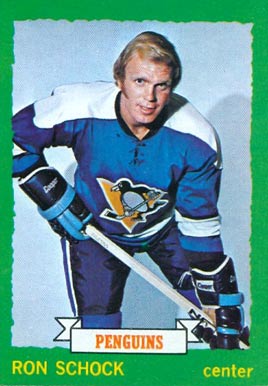 1973 O-Pee-Chee Ron Schock #200 Hockey Card