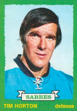 1973 O-Pee-Chee Tim Horton #189 Hockey Card