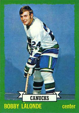 1973 O-Pee-Chee Bobby LaLonde #179 Hockey Card