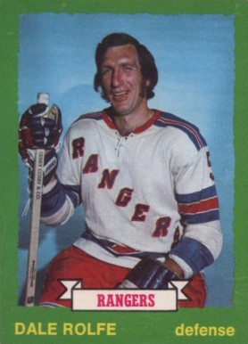 1973 O-Pee-Chee Dale Rolfe #177 Hockey Card